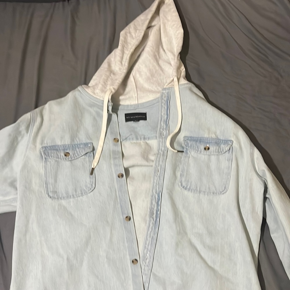 no boundaries denim jacket